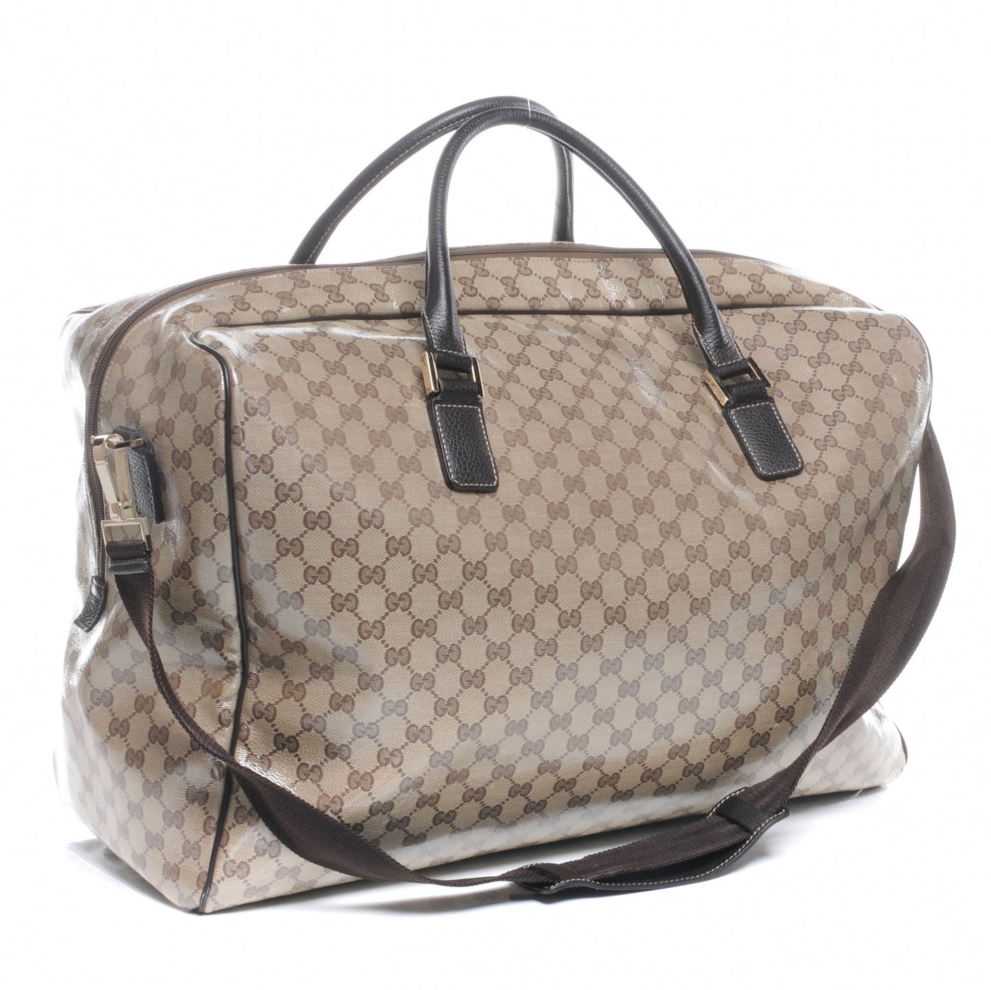 Crystal Monogram Large Duffle Bag Ebony