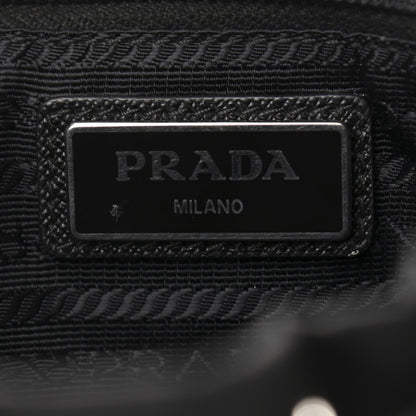 Prada Tessuto Nylon Saffiano Vela Quilted Backpack Black 6 of 13