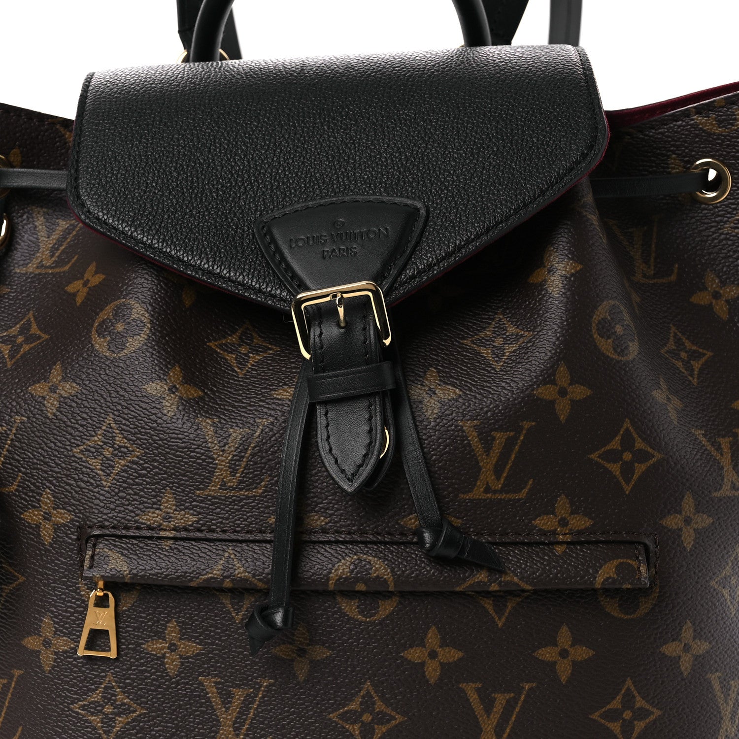 Louis Vuitton Monogram Montsouris PM Black 7 of 11