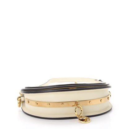 Chloe Calfskin Small Nile Bracelet Minaudiere Bag Off White 4 of 8