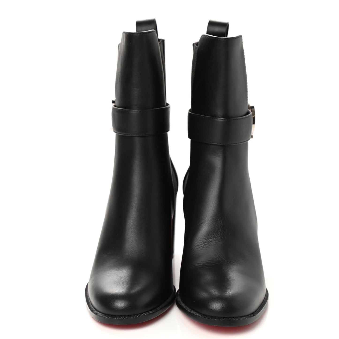 Calfskin 70 Chelsea Ankle Boots 38.5 Black