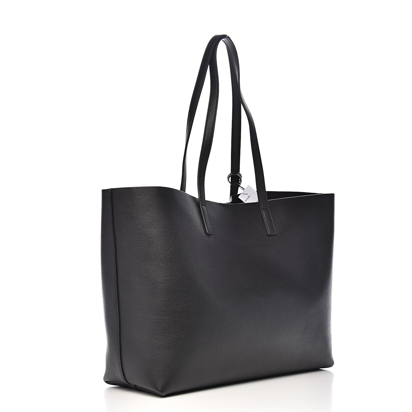 Calfskin Large Shopping Tote Black