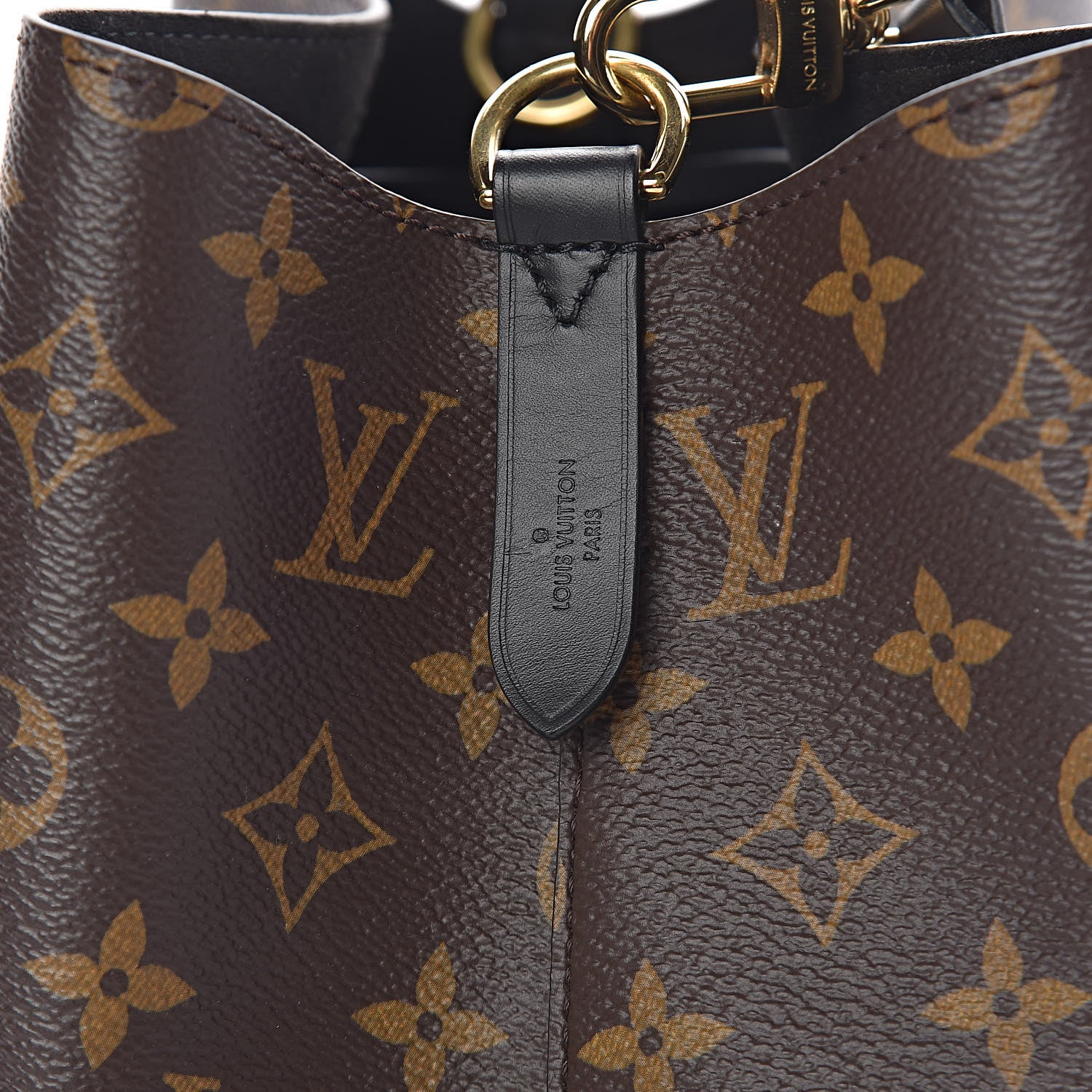 Louis Vuitton Monogram Neonoe MM Black 6 of 8