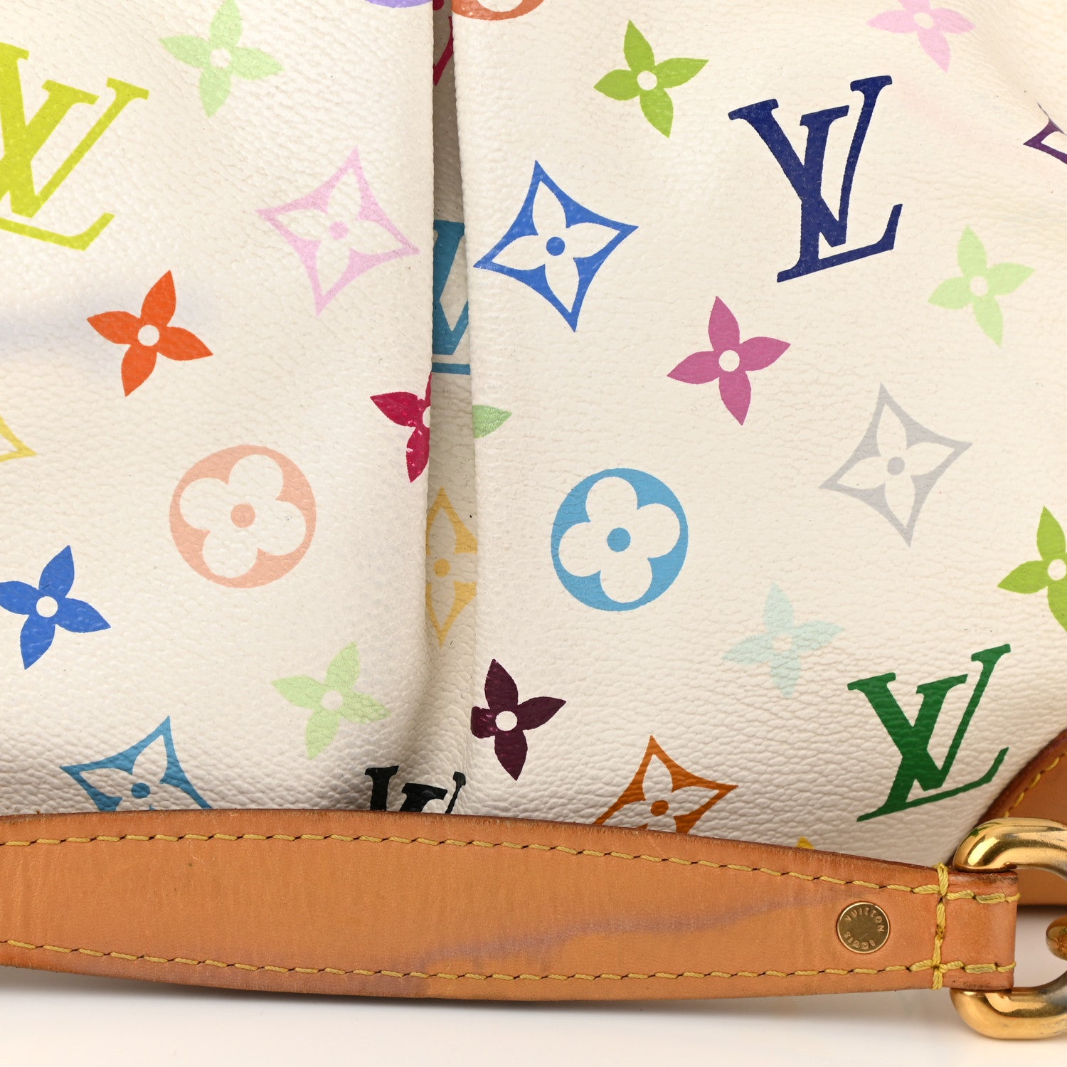 Louis Vuitton Monogram Multicolor Judy MM White 8 of 9