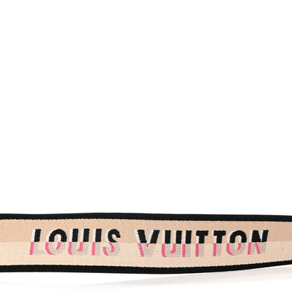 Louis Vuitton Jacquard Speedy Bandouliere 20 Shoulder Strap Black 3 of 4