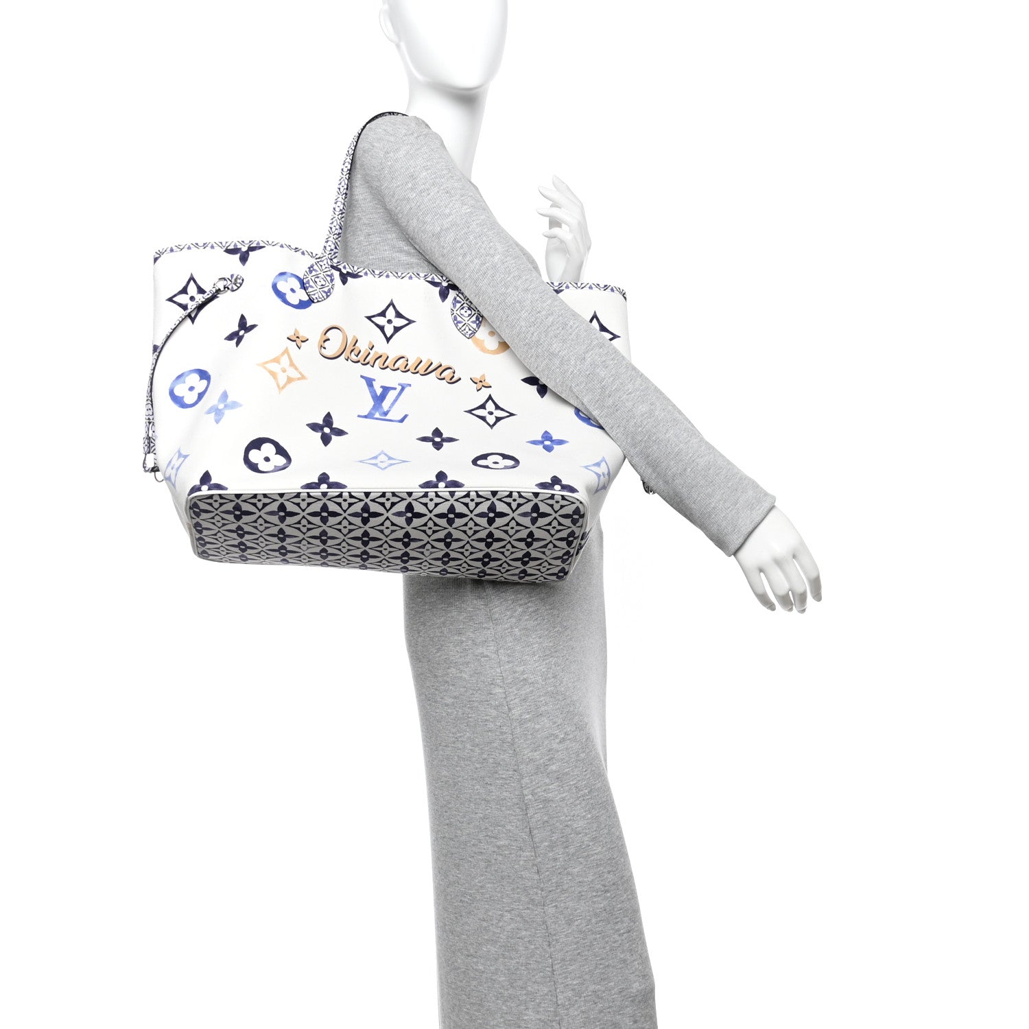 Louis Vuitton Monogram Canvas By The Pool Okinawa 2.0 Neverfull GM Blue 3 of 13
