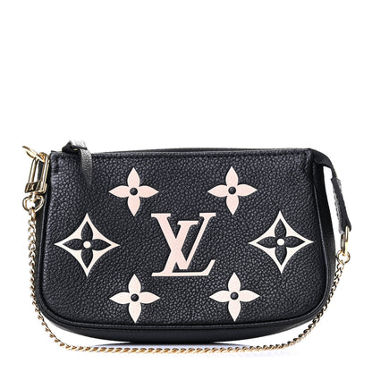Louis Vuitton Empreinte Monogram Giant Mini Pochette Accessories Black 1 of 4