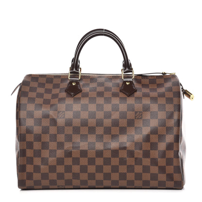 Louis Vuitton Damier Ebene Speedy 35 1 of 13