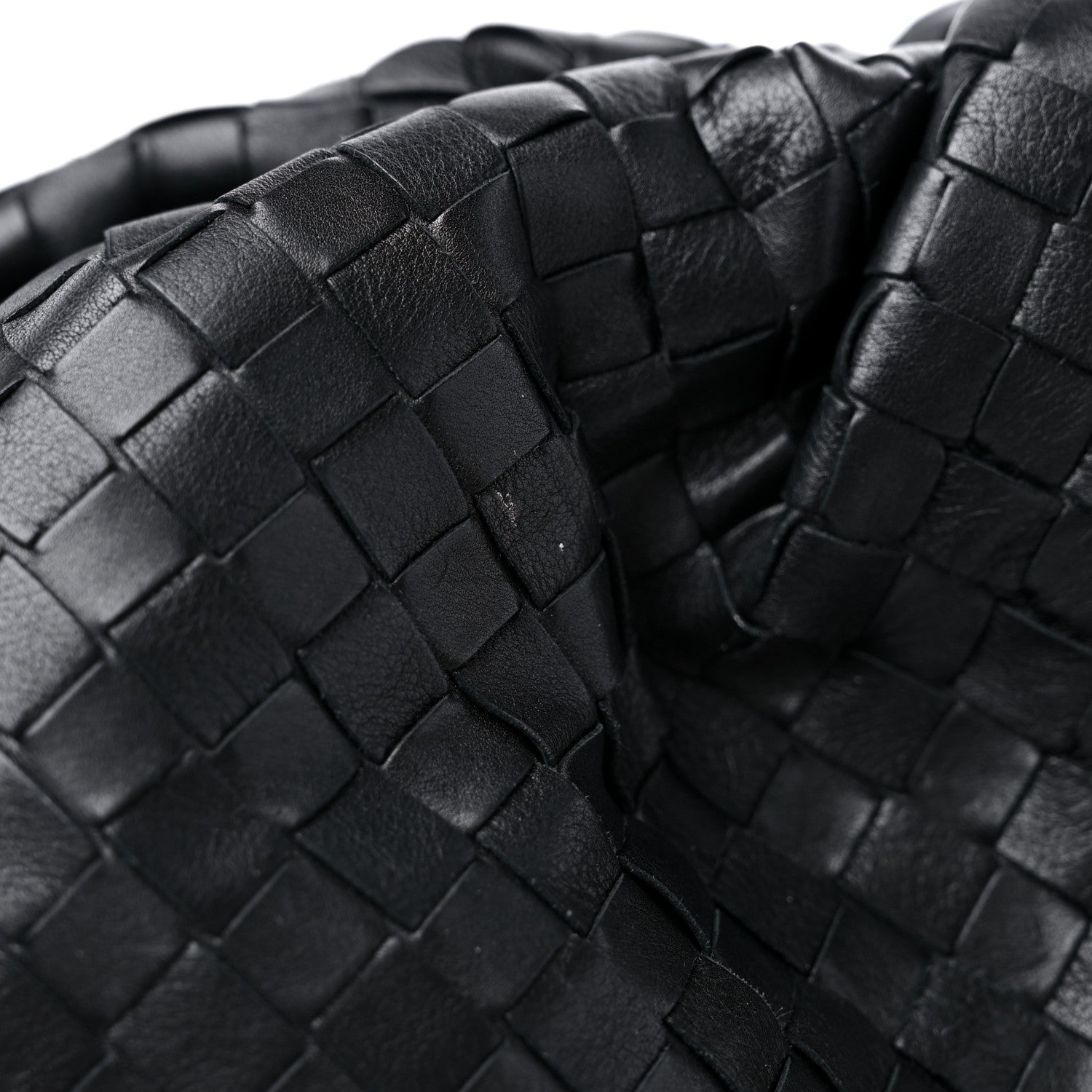Bottega Veneta Nappa Maxi Intreccio The Pouch Oversized Clutch Black 11 of 11