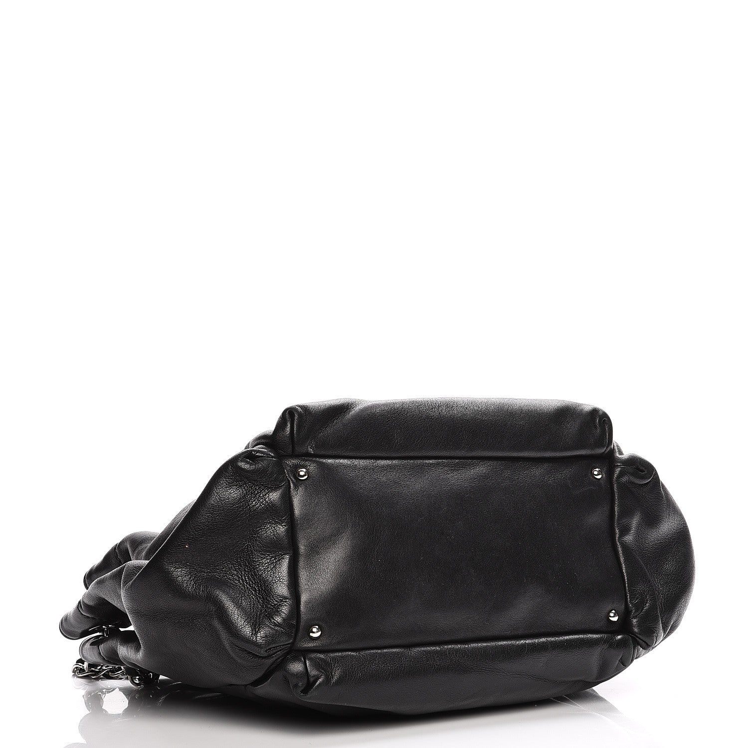Chanel Lambskin Diamond Stitch Shoulder Bag Black 4 of 9