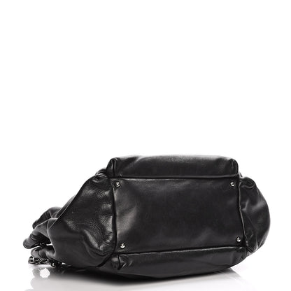 Chanel Lambskin Diamond Stitch Shoulder Bag Black 4 of 9