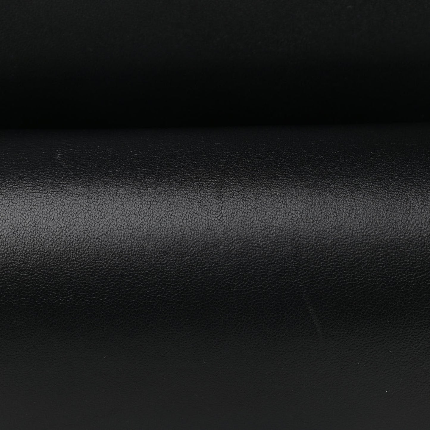 Lambskin Quilted Jumbo Double Flap Black