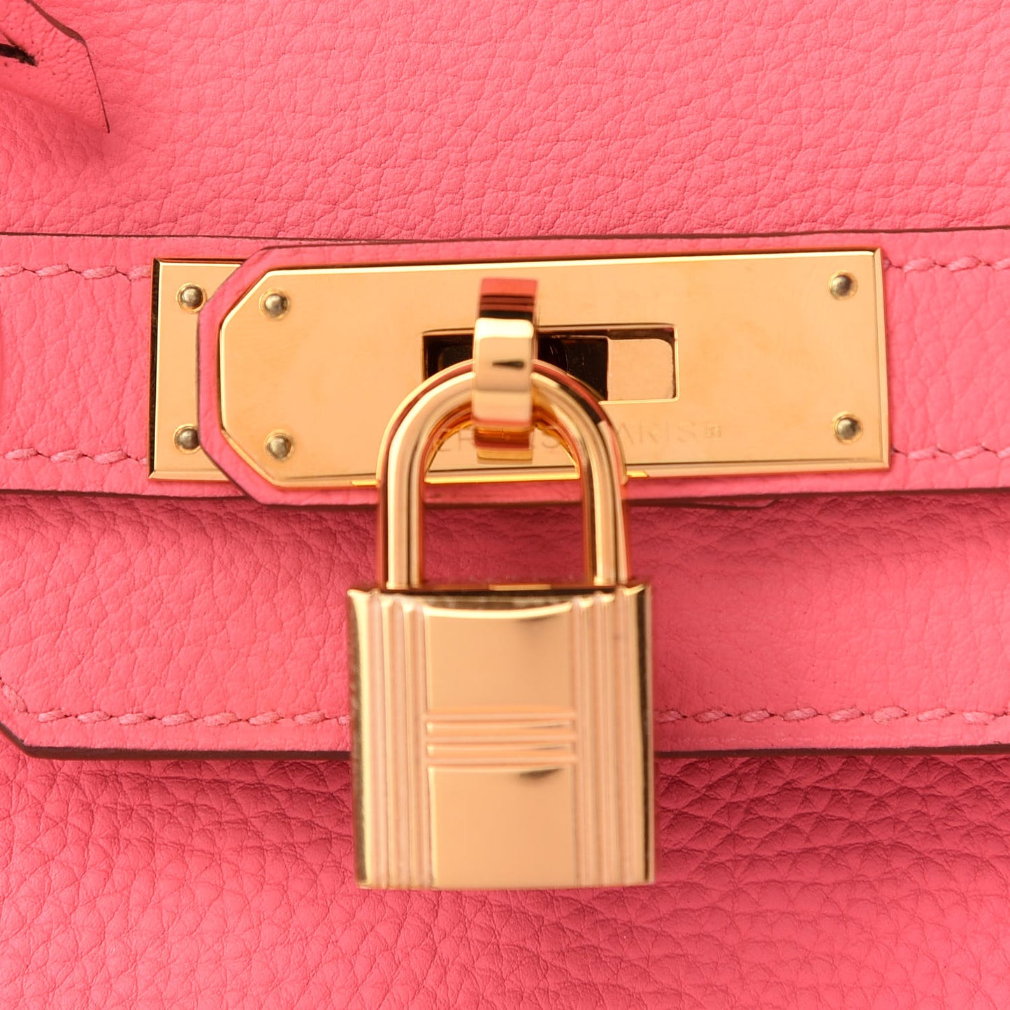 Togo Birkin 35 Rose Lipstick