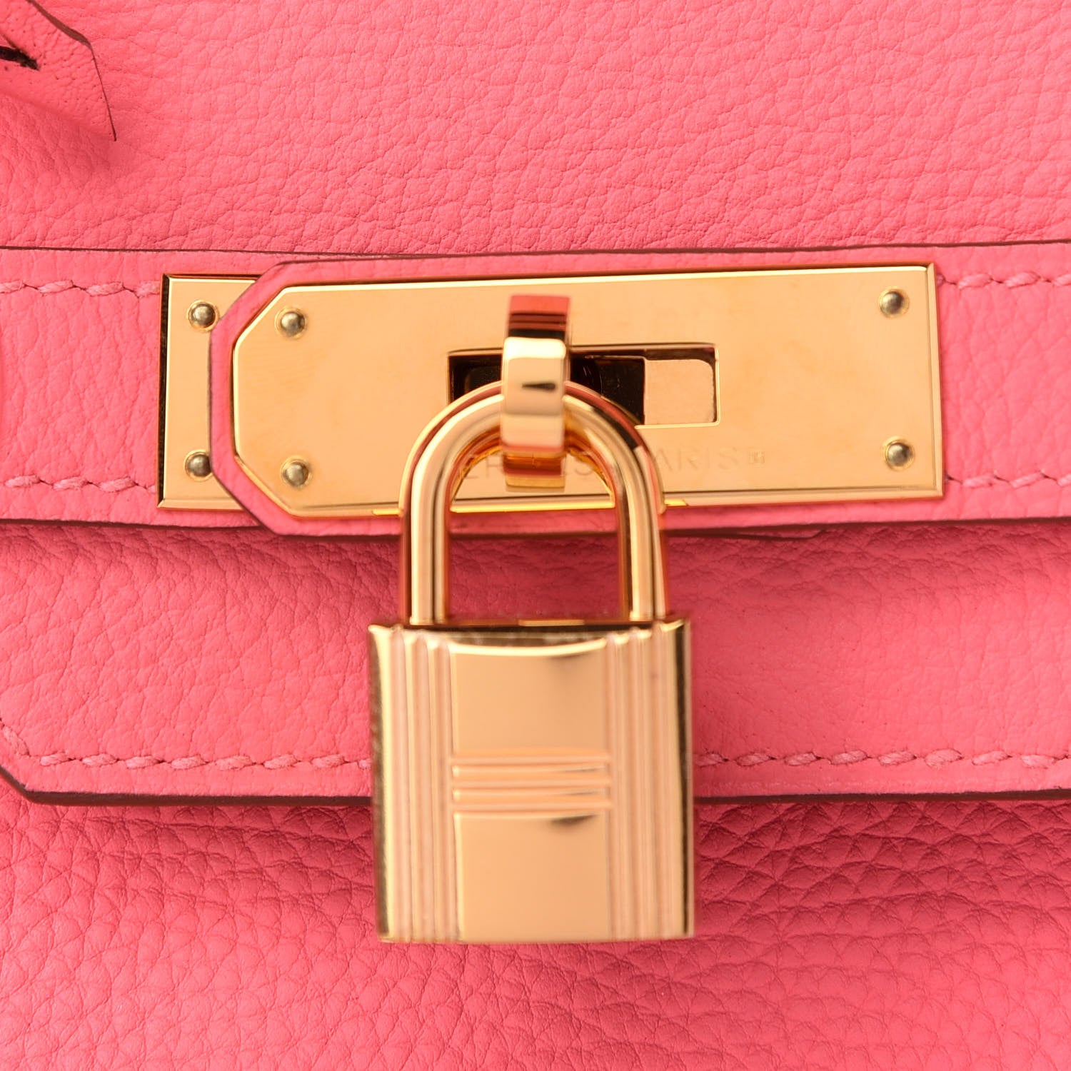 Hermes Togo Birkin 35 Rose Lipstick 8 of 11