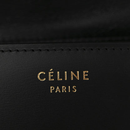 Celine Box Calfskin Small Classic Box Flap Bag Black 6 of 10