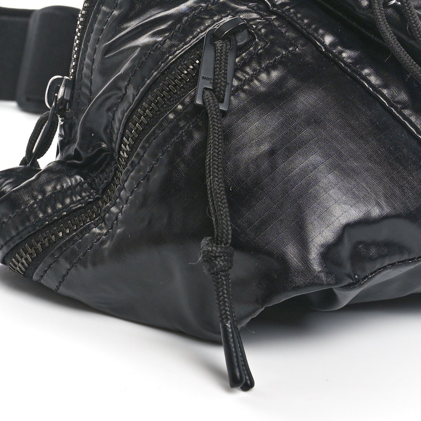 Nylon Logo Nuxx Body Belt Bag Black