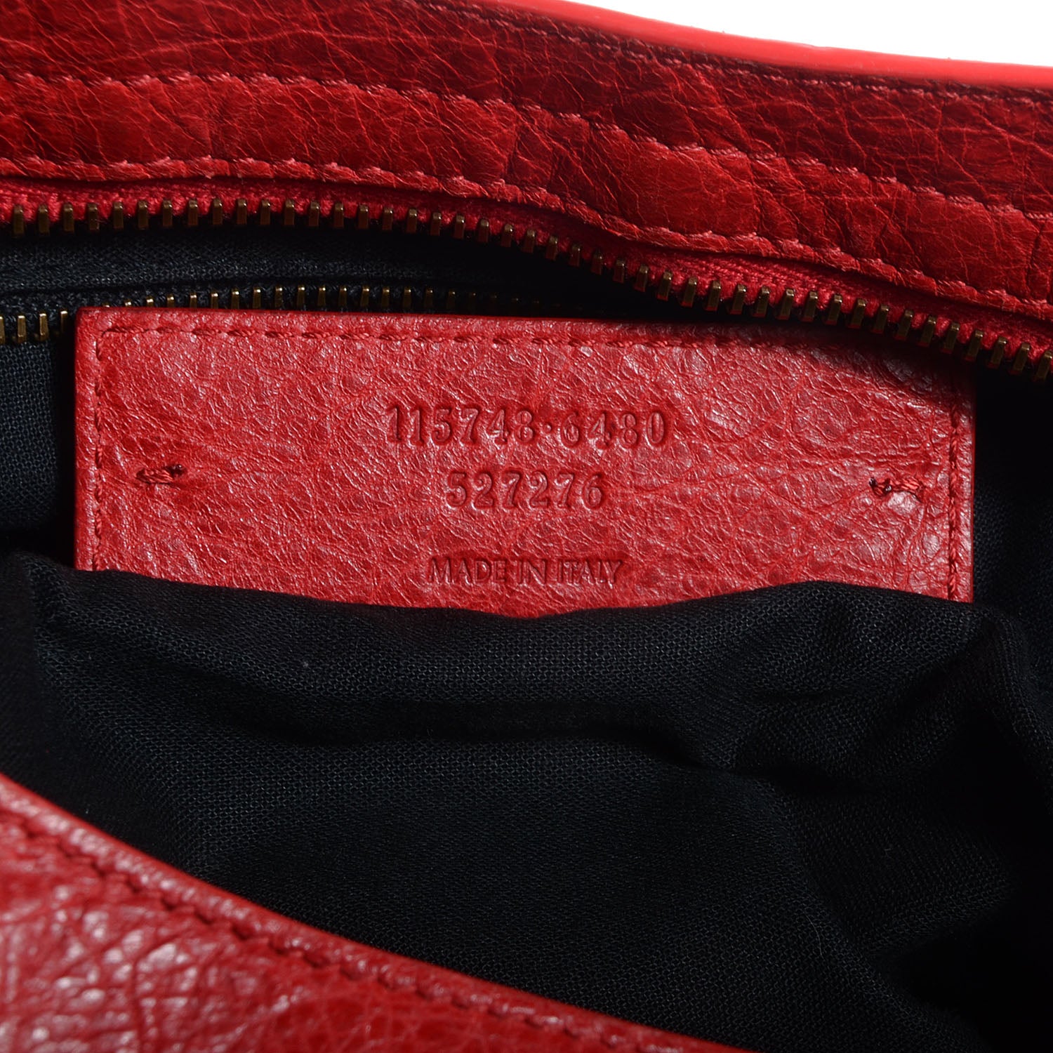 Balenciaga Agneau Classic Hardware City Coquelicot 7 of 11