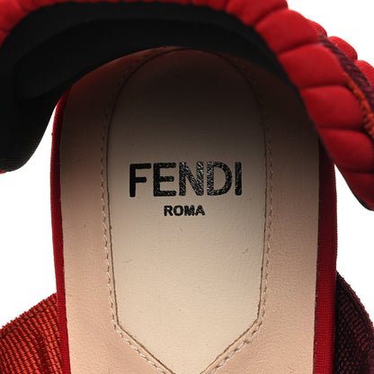 Fendi Technical Mesh Colibri Slingback Ballerina Flats 37.5 Fragola Mou Fango Ruggine 7 of 8