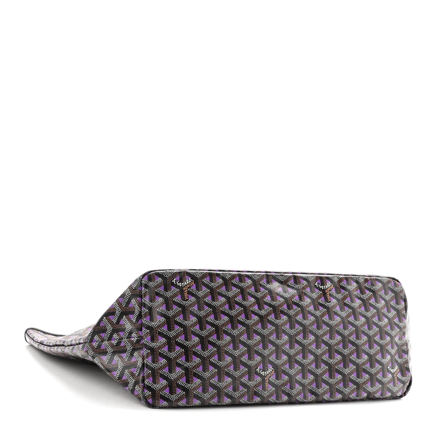 Goyardine Saint Louis Claire Voie PM Black Violet