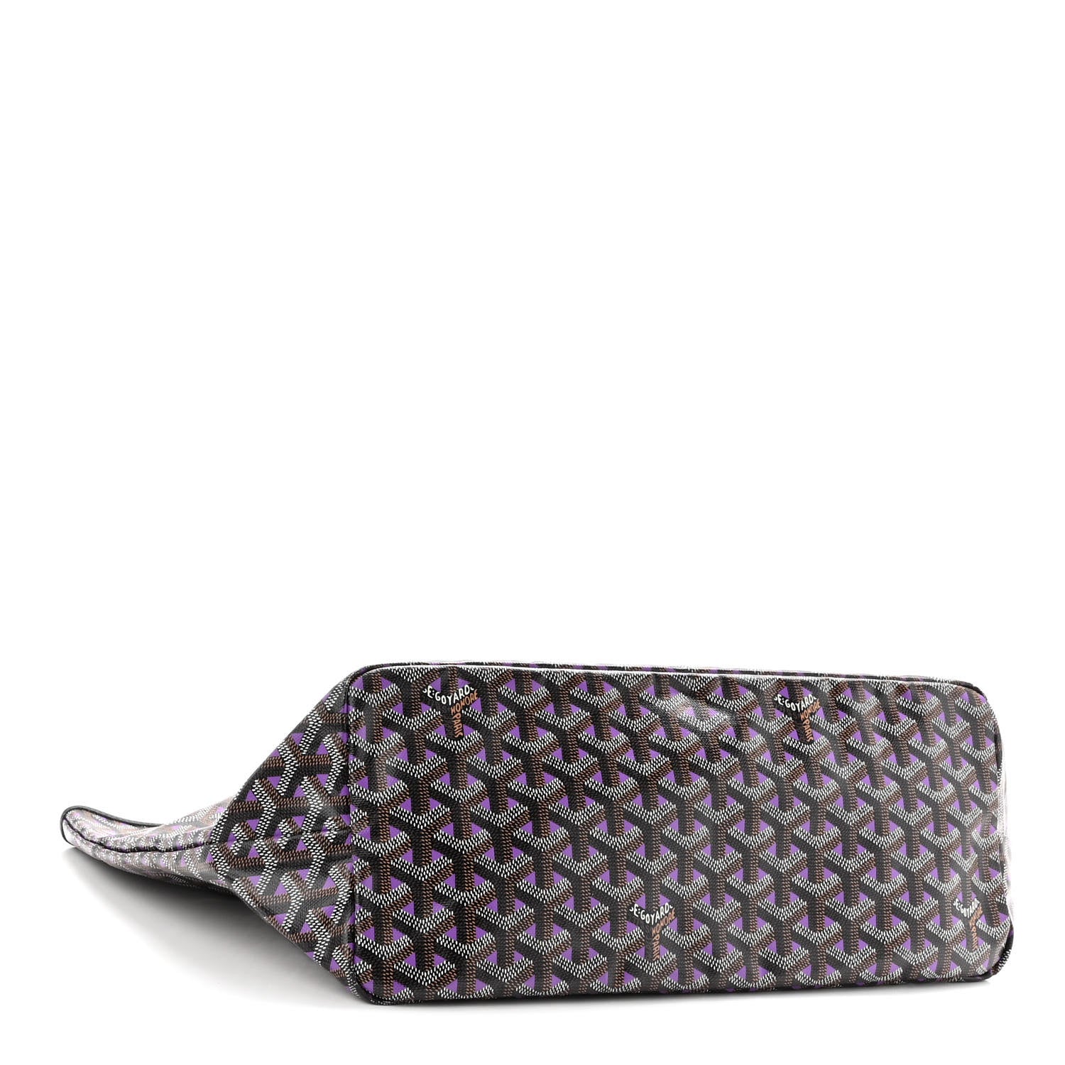 Goyard Goyardine Saint Louis Claire Voie PM Black Violet 5 of 10