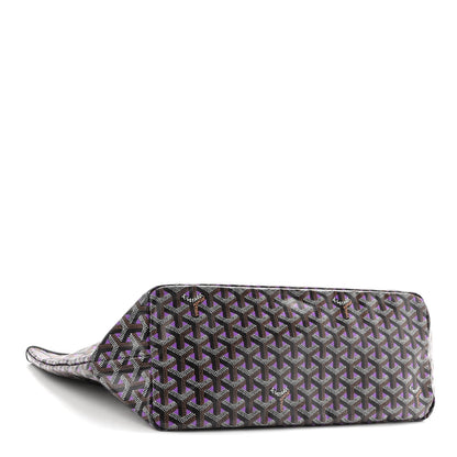 Goyard Goyardine Saint Louis Claire Voie PM Black Violet 5 of 10