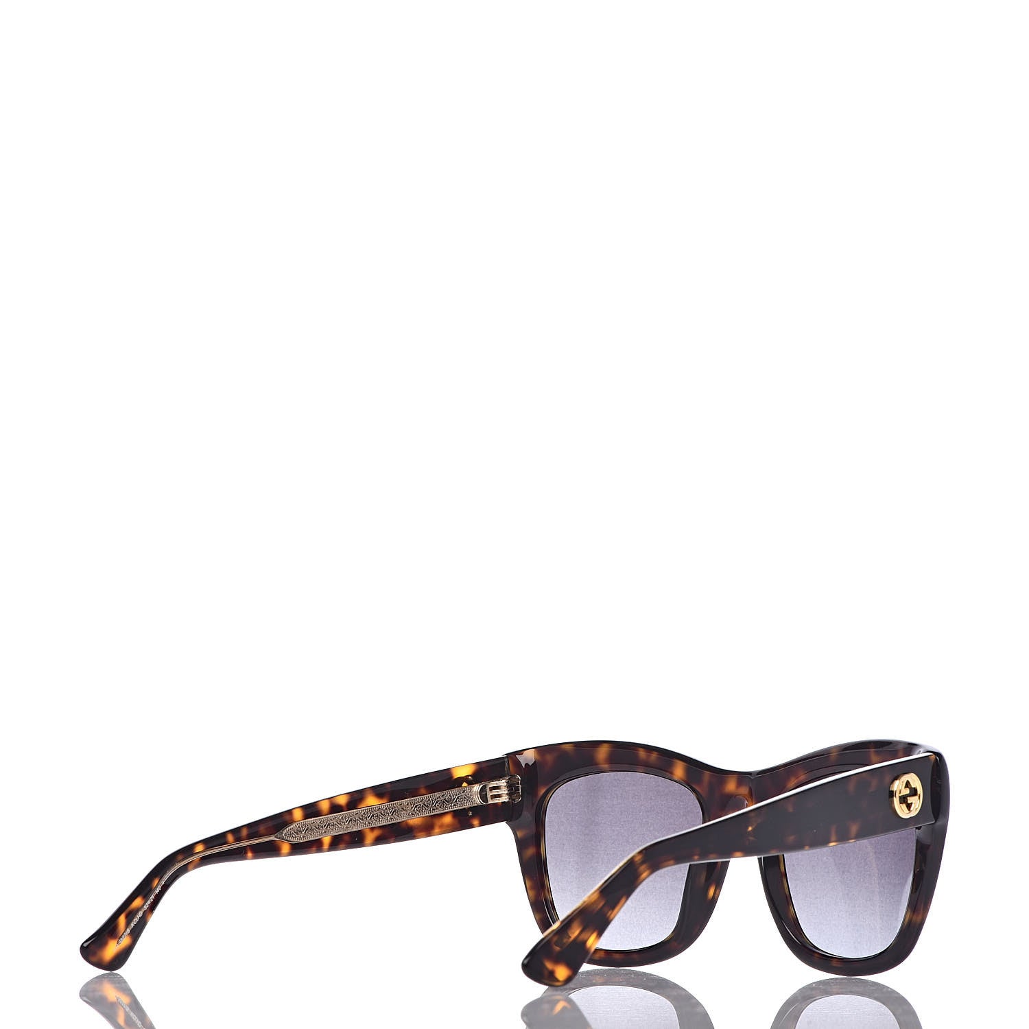 Gucci Acetate Square GG 3827/S Sunglasses Tortoise 4 of 9