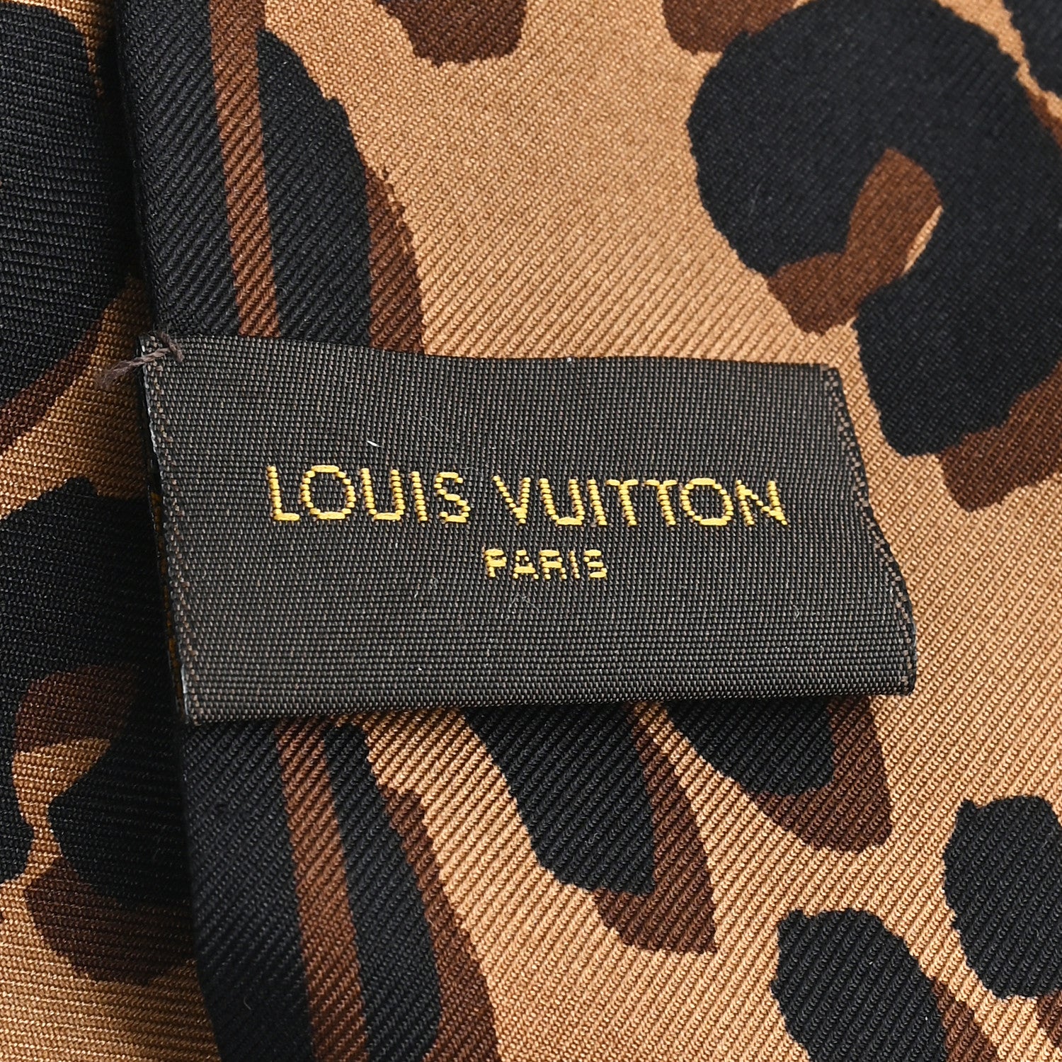 Louis Vuitton Silk Leopard Bandeau Scarf Marron 1871814 – FASHIONPHILE