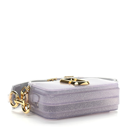 Marc Jacobs Jelly Glitter Small Snapshot Camera Bag Silver Multi 5 of 11