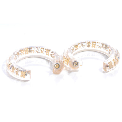 Louis Vuitton Inclusion Hoop Earrings Transparent 4 of 4
