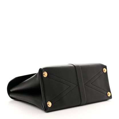 Louis Vuitton Grained Smooth Calfskin Rose Des Vents MM Black 4 of 10