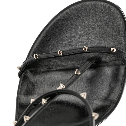 Christian Louboutin Kid Riojana 100 Spiked Sandals 40 Black 7 of 9