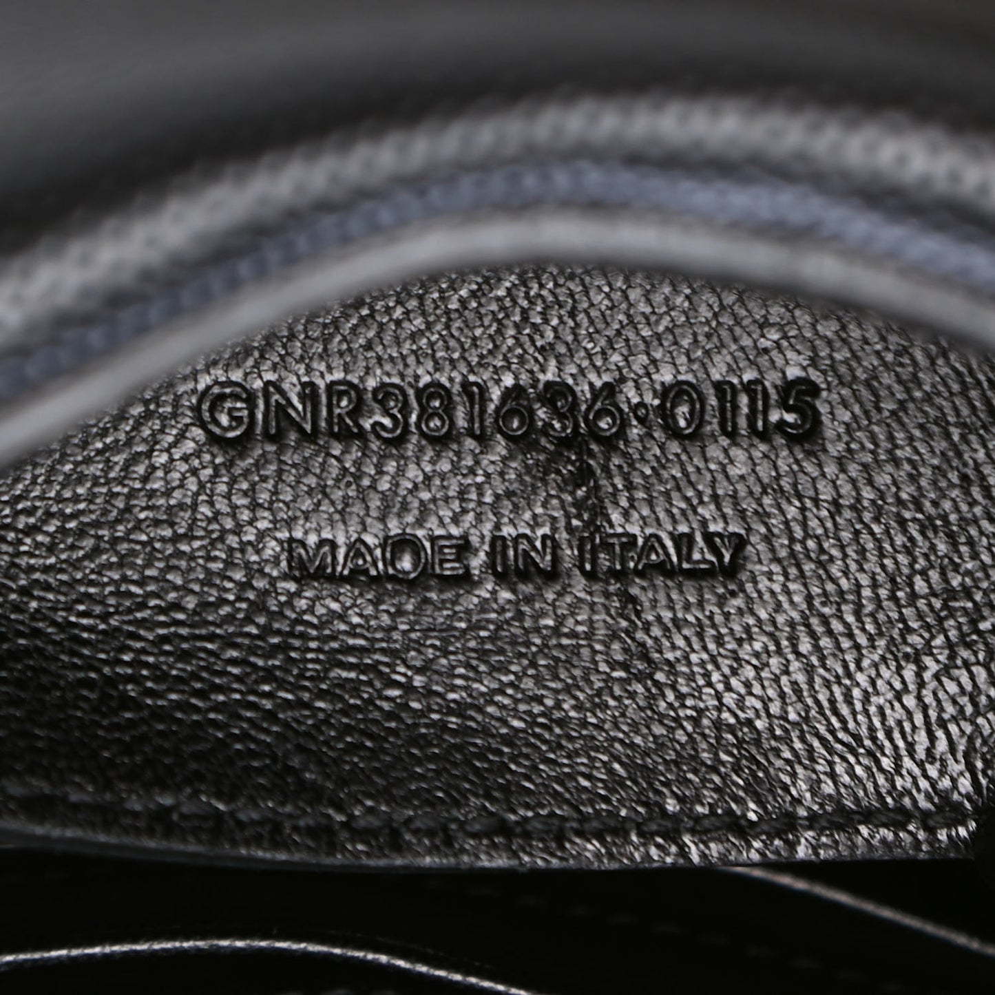 Grain De Poudre Small Classic Monogram Camera Bag Black