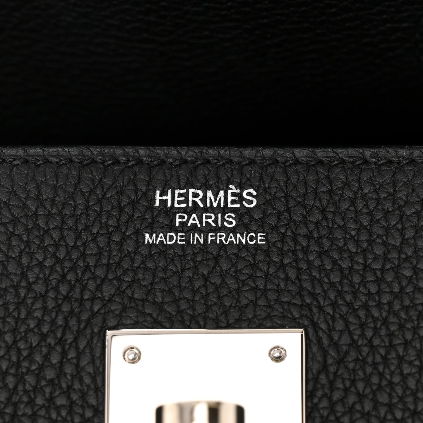 Togo Birkin 30 Black
