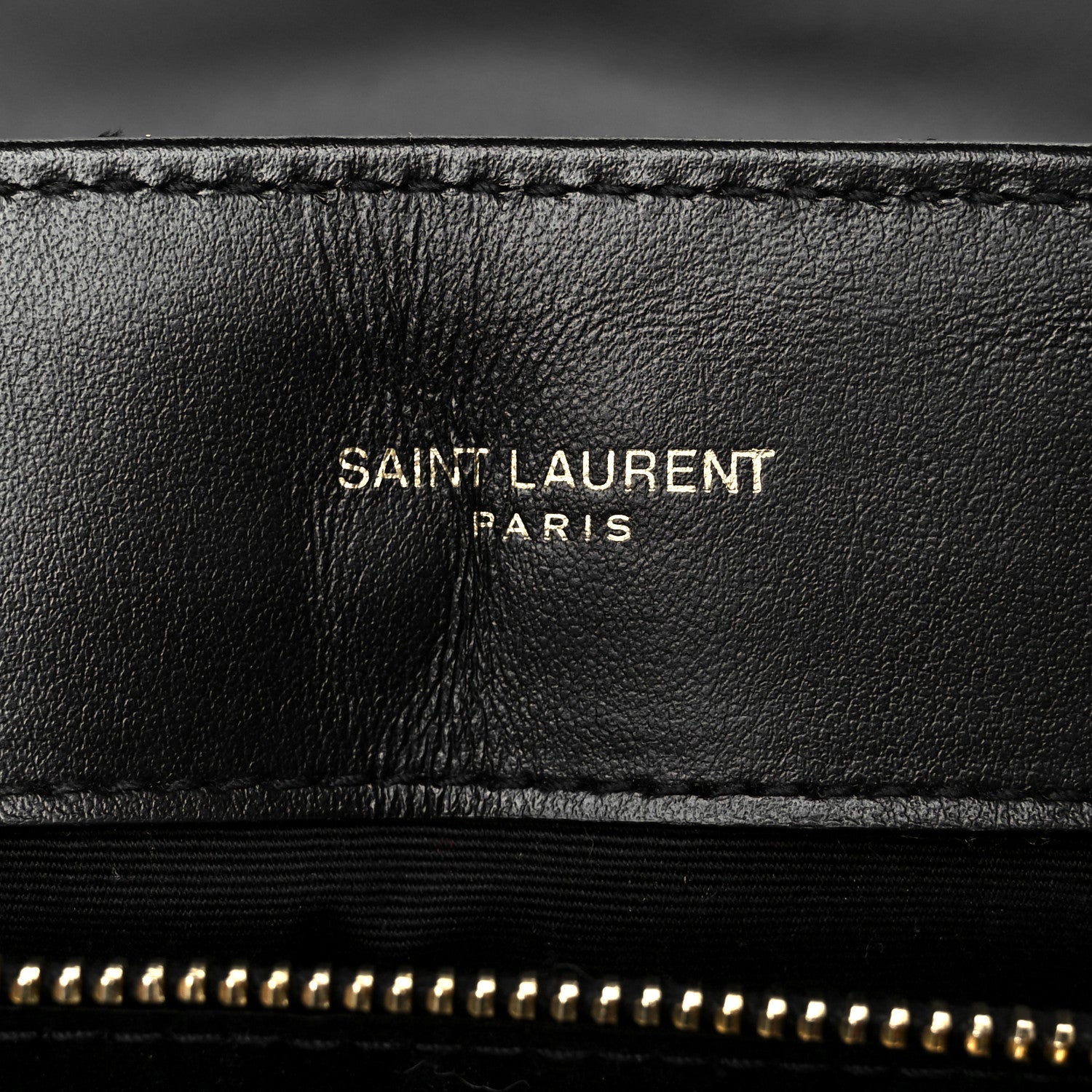 Saint Laurent Calfskin Y Quilted Monogram Medium Loulou Chain Satchel Black 6 of 11