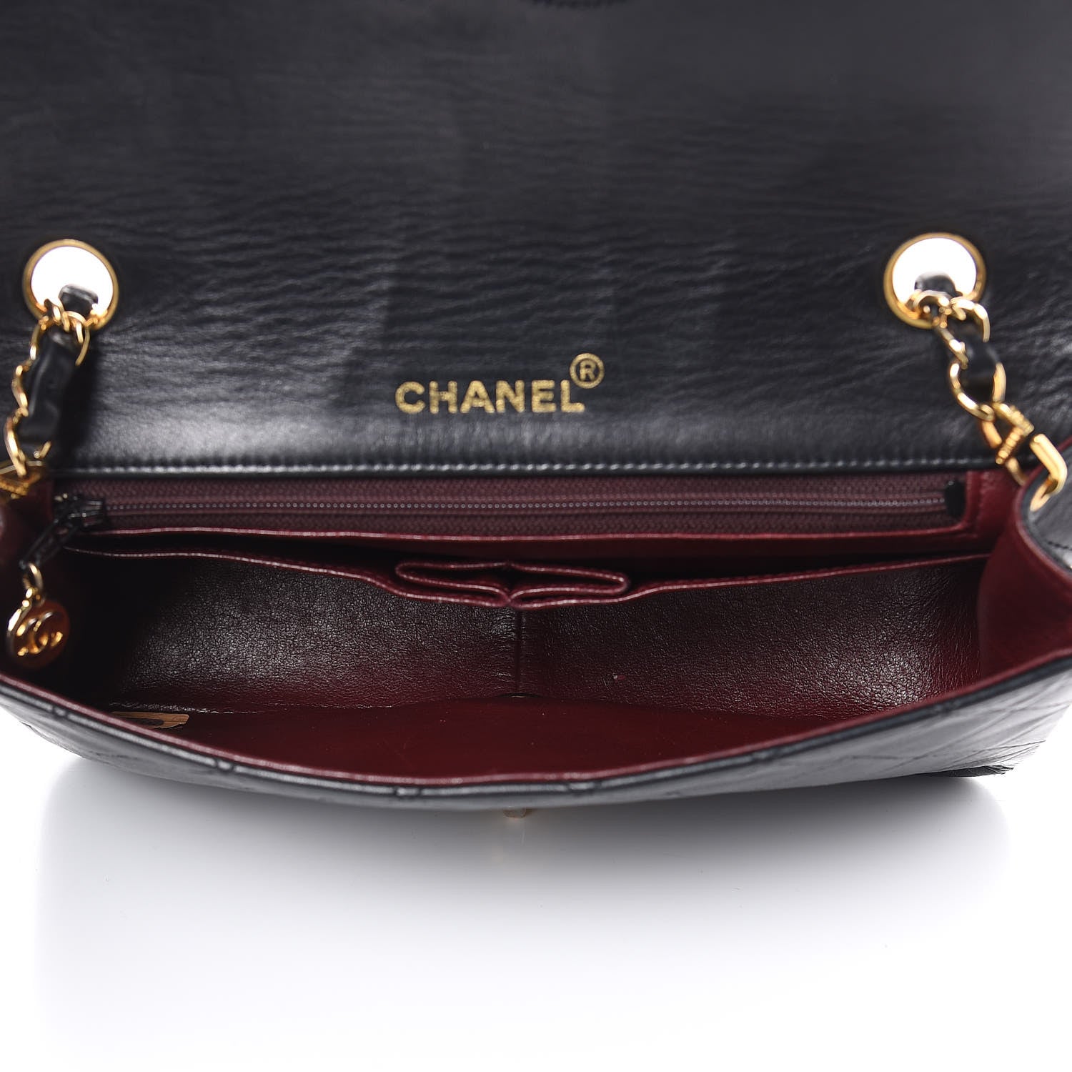 Chanel Lambskin Quilted Small Single Flap Black 5 of 13