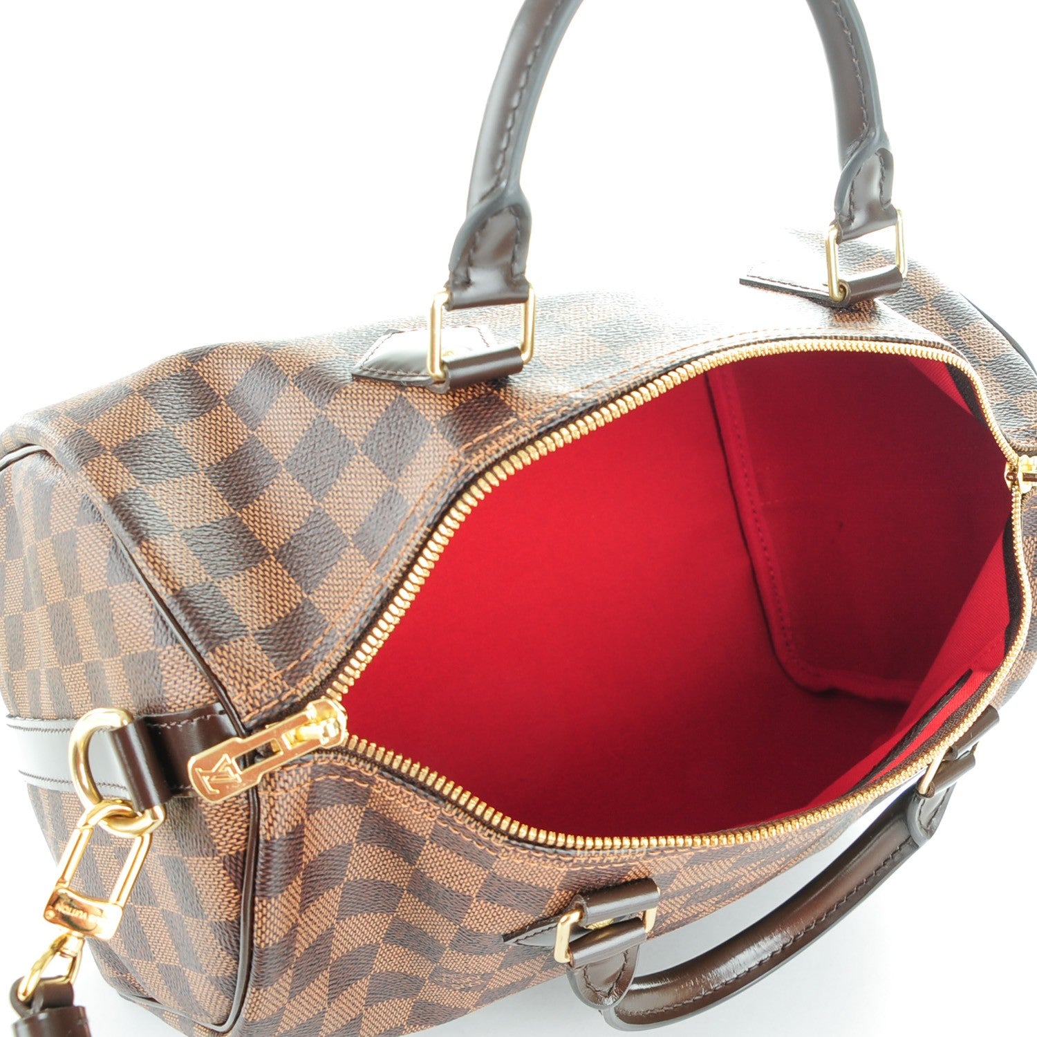 Louis Vuitton Damier Ebene Speedy Bandouliere 30 5 of 8