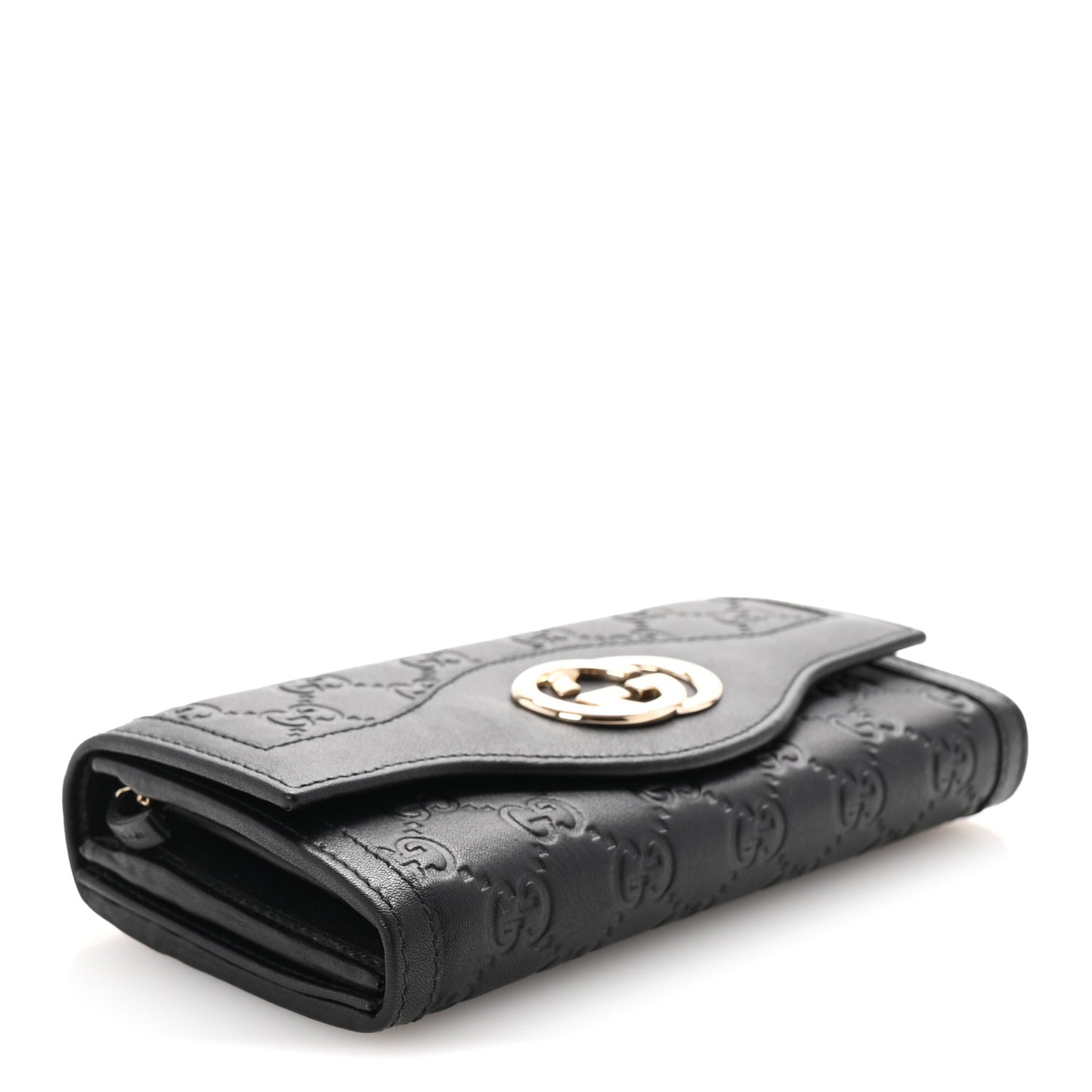 Guccissima Sukey Continental Wallet Continental Wallet Black