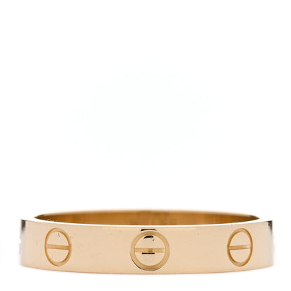 Cartier 18K Yellow Gold 3.5mm LOVE Wedding Band Ring 54 7 3 of 6