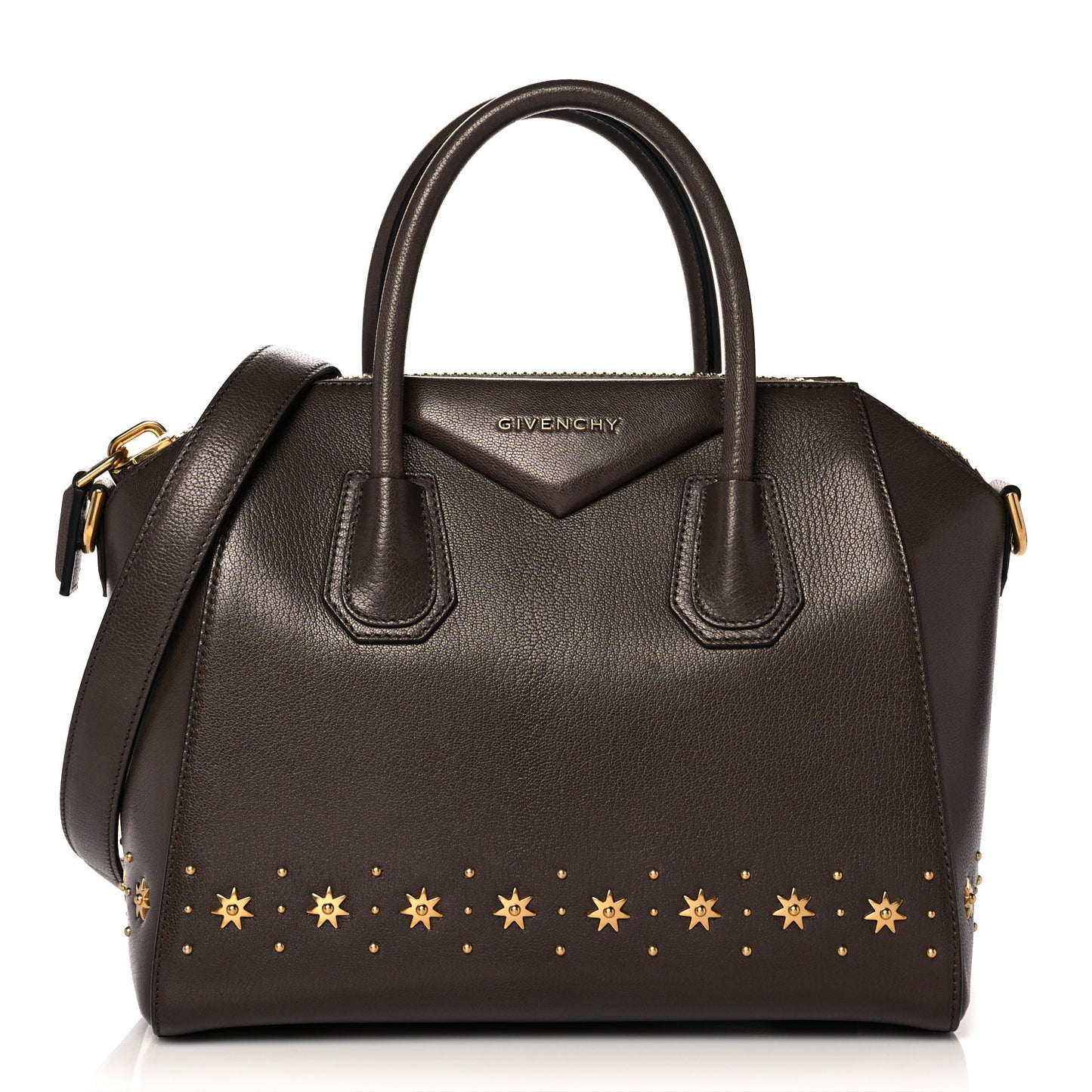 Sugar Goatskin Studded Midnight Stars Small Antigona