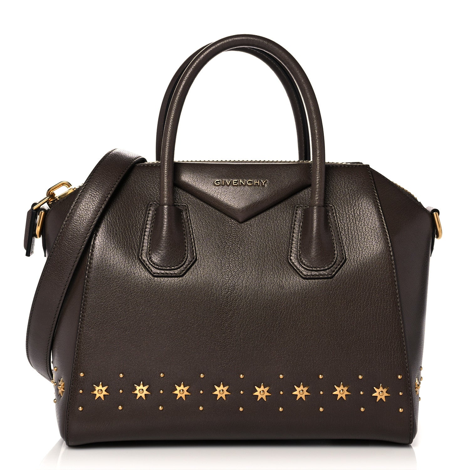 Givenchy Sugar Goatskin Studded Midnight Stars Small Antigona 1 of 8