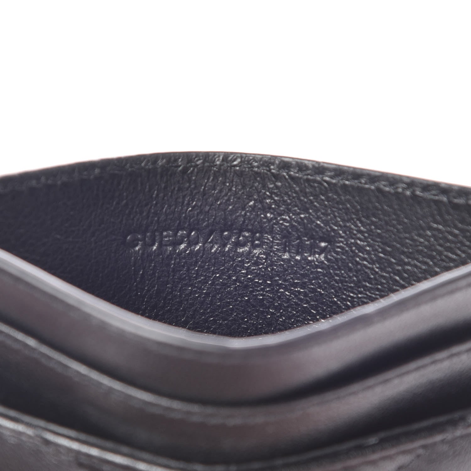 Saint Laurent Calfskin Y Quilted Monogram LouLou Credit Card Case Black 7 of 10