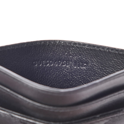 Saint Laurent Calfskin Y Quilted Monogram LouLou Credit Card Case Black 7 of 10