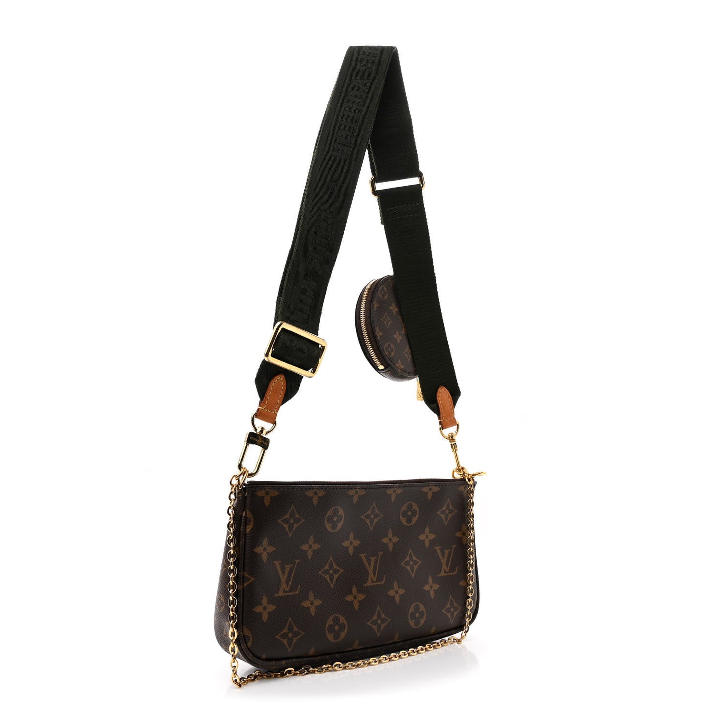 Monogram Multi Pochette Accessories Kaki