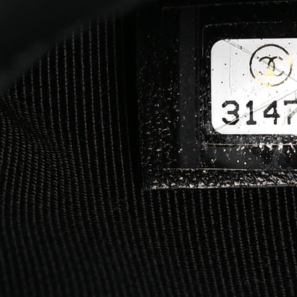 Chanel Lambskin Enamel Quilted Document Portfolio Holder Black 9 of 13