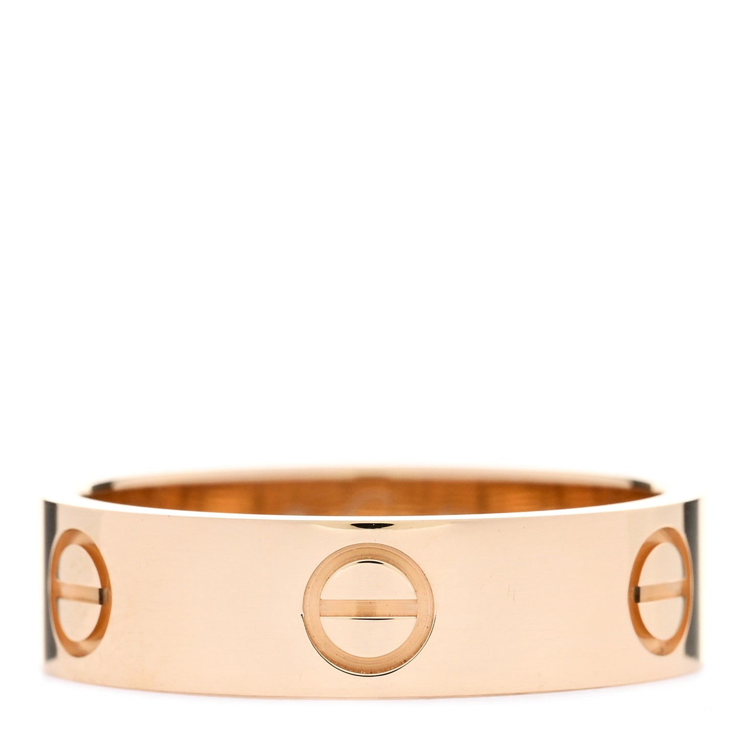 18K Yellow Gold 5.5mm LOVE Ring 57 8