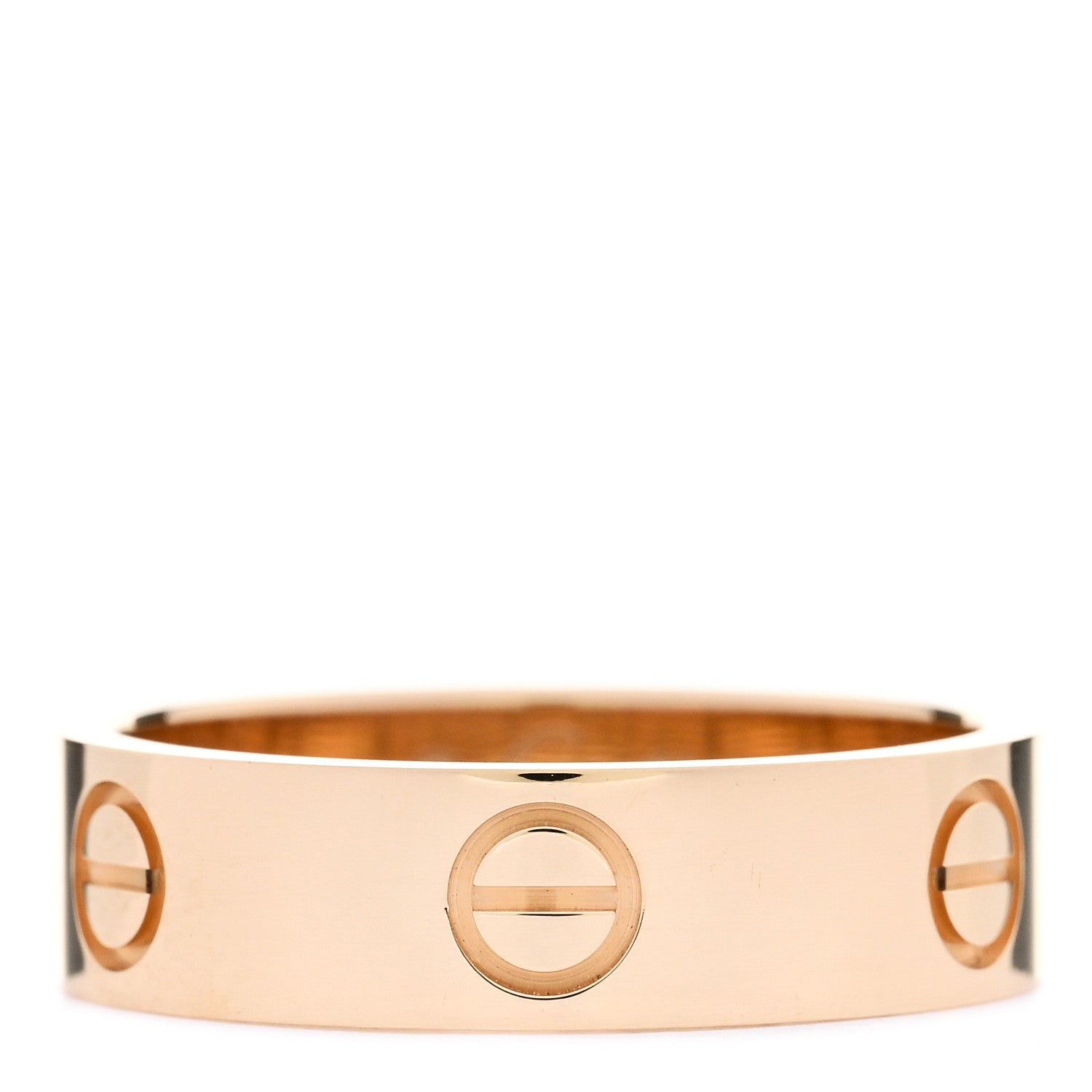 Cartier 18K Yellow Gold 5.5mm LOVE Ring 57 8 1 of 5