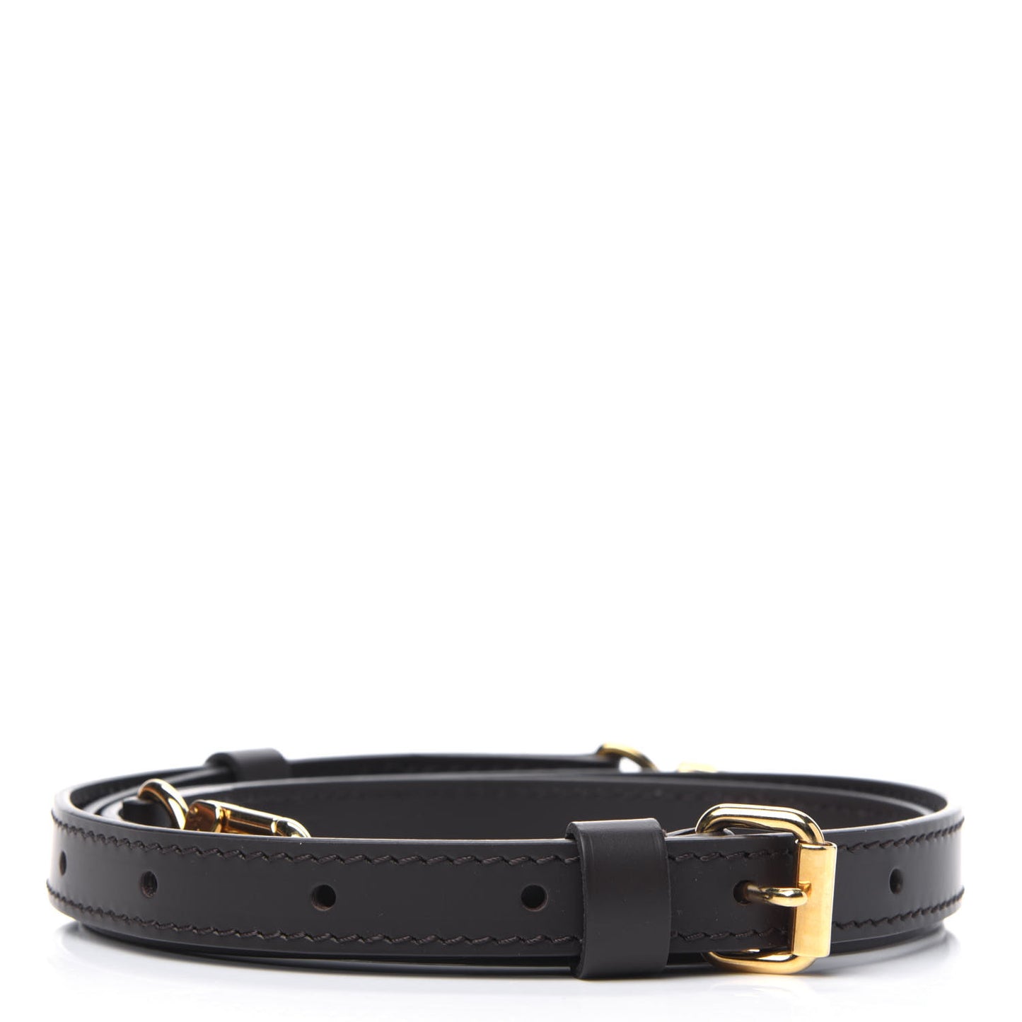 Calfskin 16mm Adjustable Shoulder Strap Brown