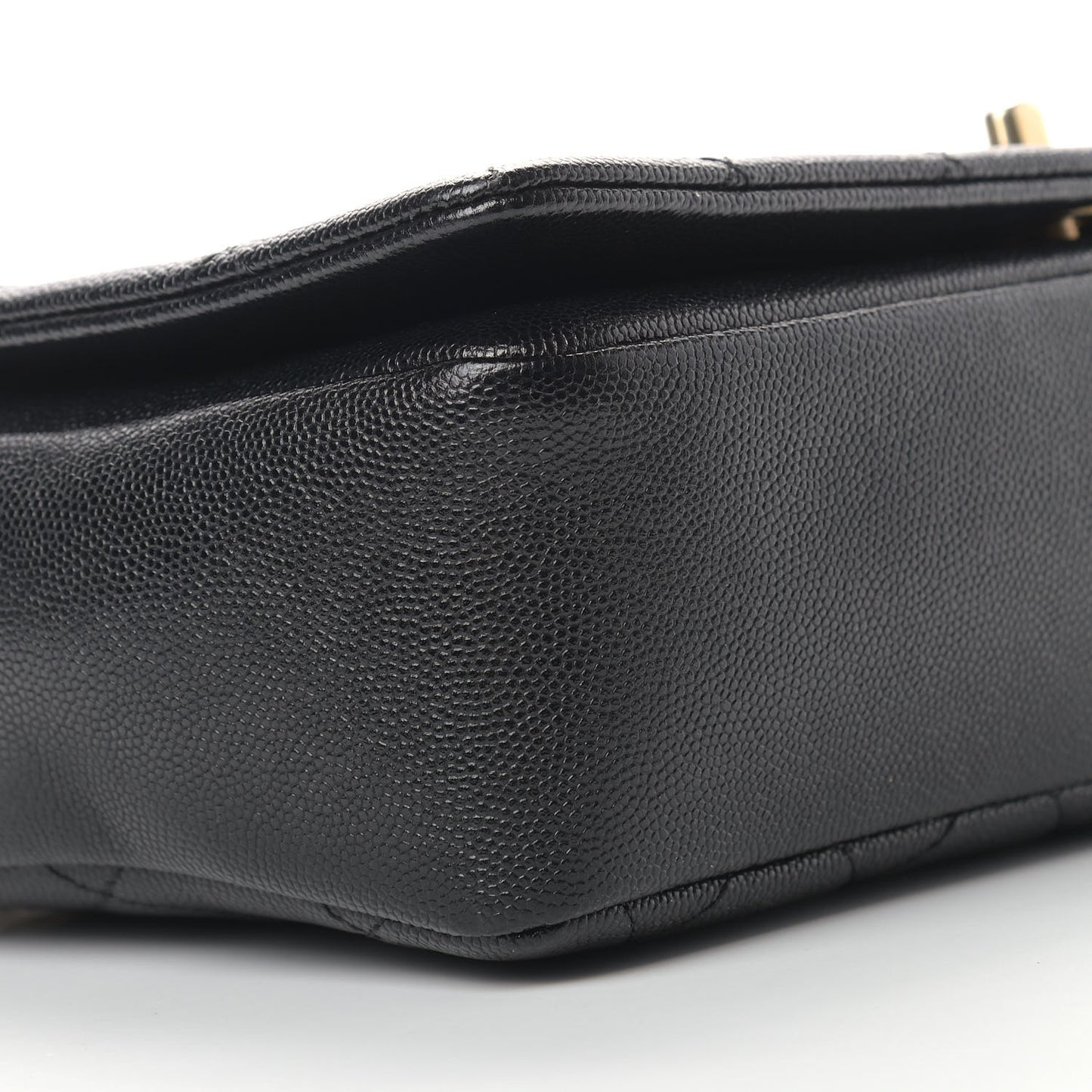 Caviar Quilted Medium Fashion Therapy Flap Bag Black