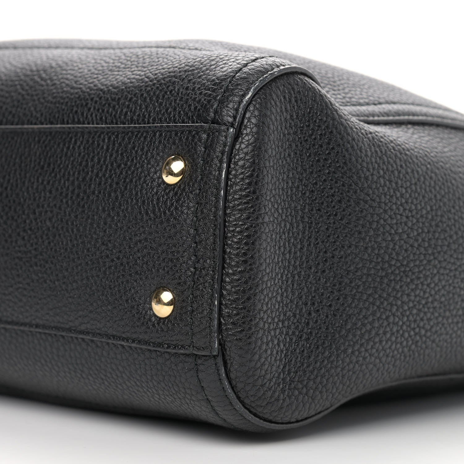 Salvatore Ferragamo Grained Calfskin Ally Hobo Black 6 of 11
