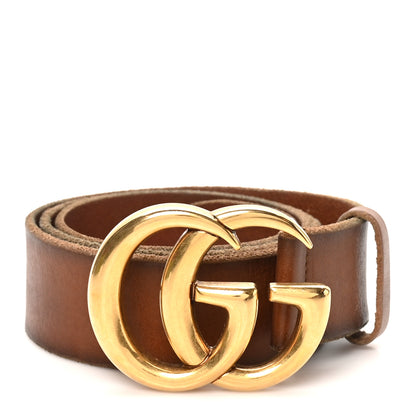 Gucci Faded Calfskin Double G 40mm Belt 85 34 Cuir 1 of 6